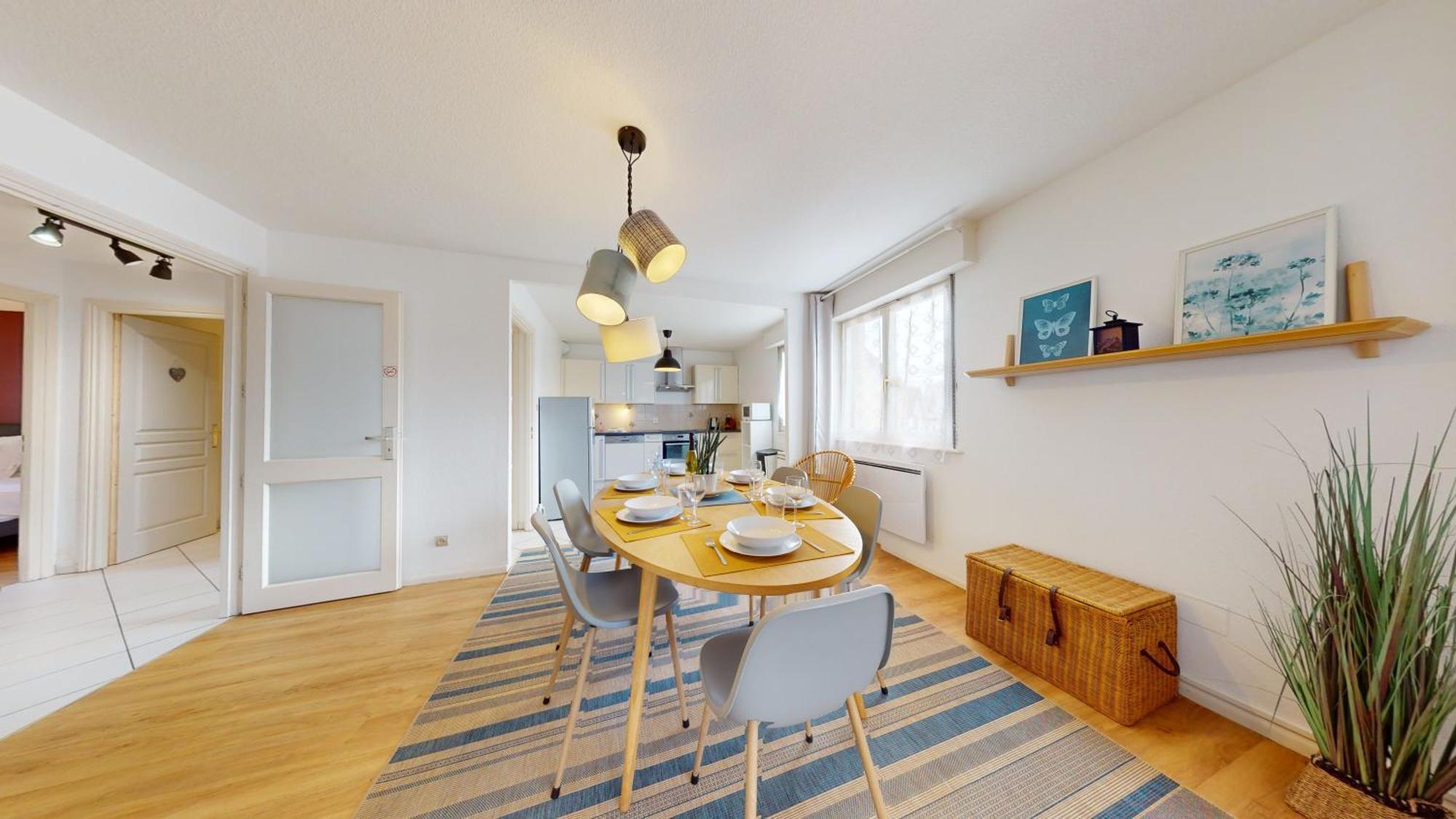 Elegance, Appartement 6 Pers 1 Parking Colmar Exterior foto